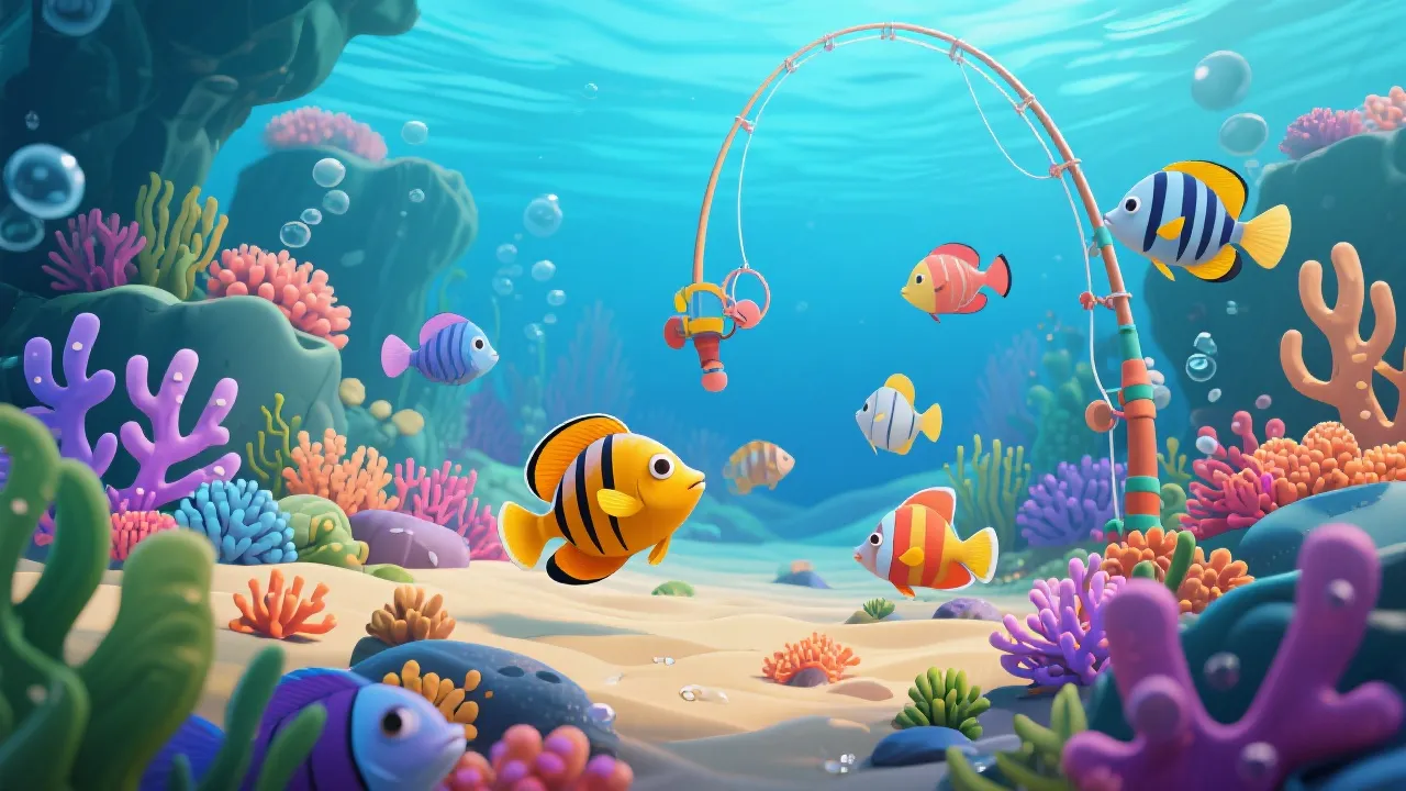 捕鱼达人3D 场景示意