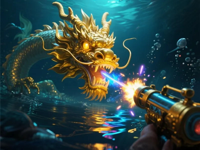 捕鱼达人3D游戏画面